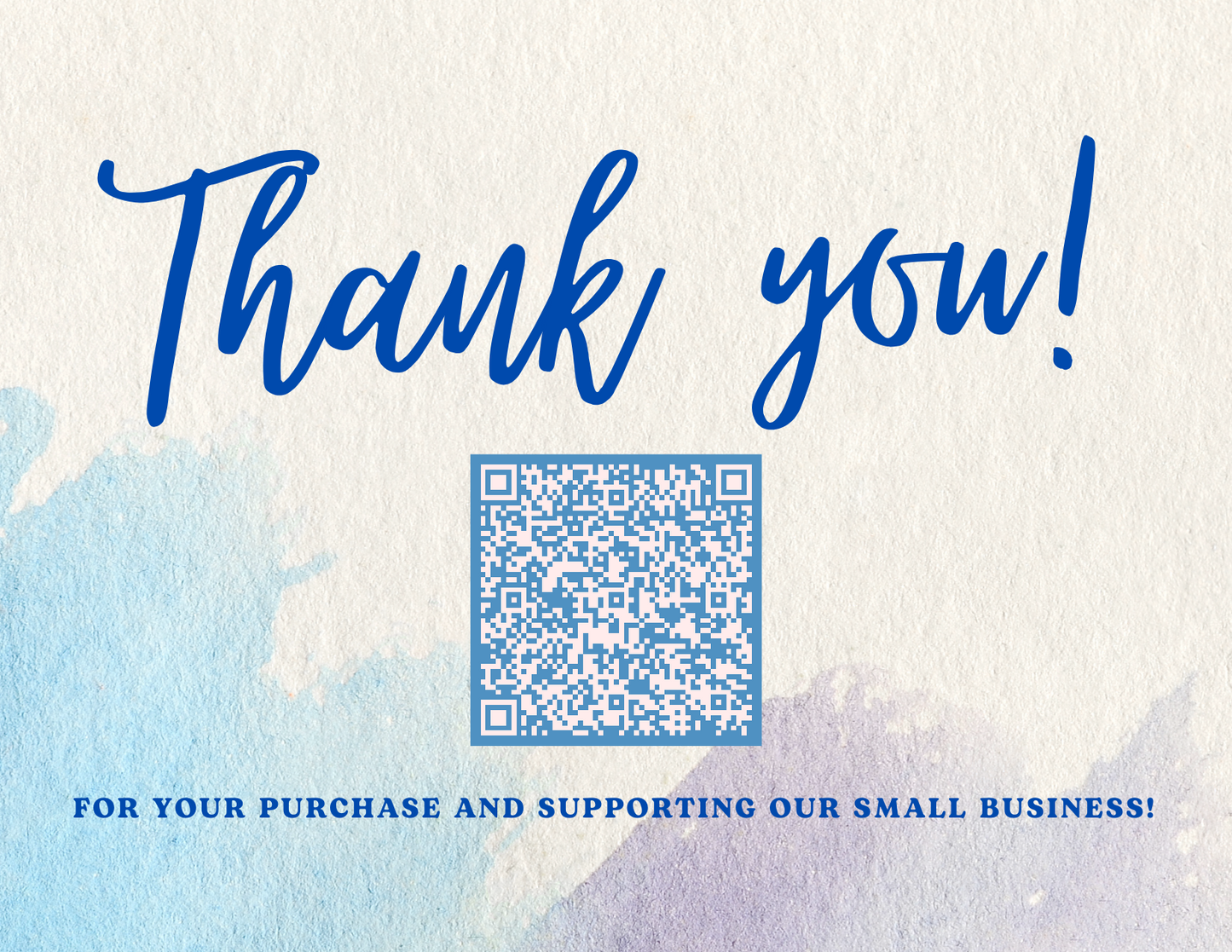 Thank you Card