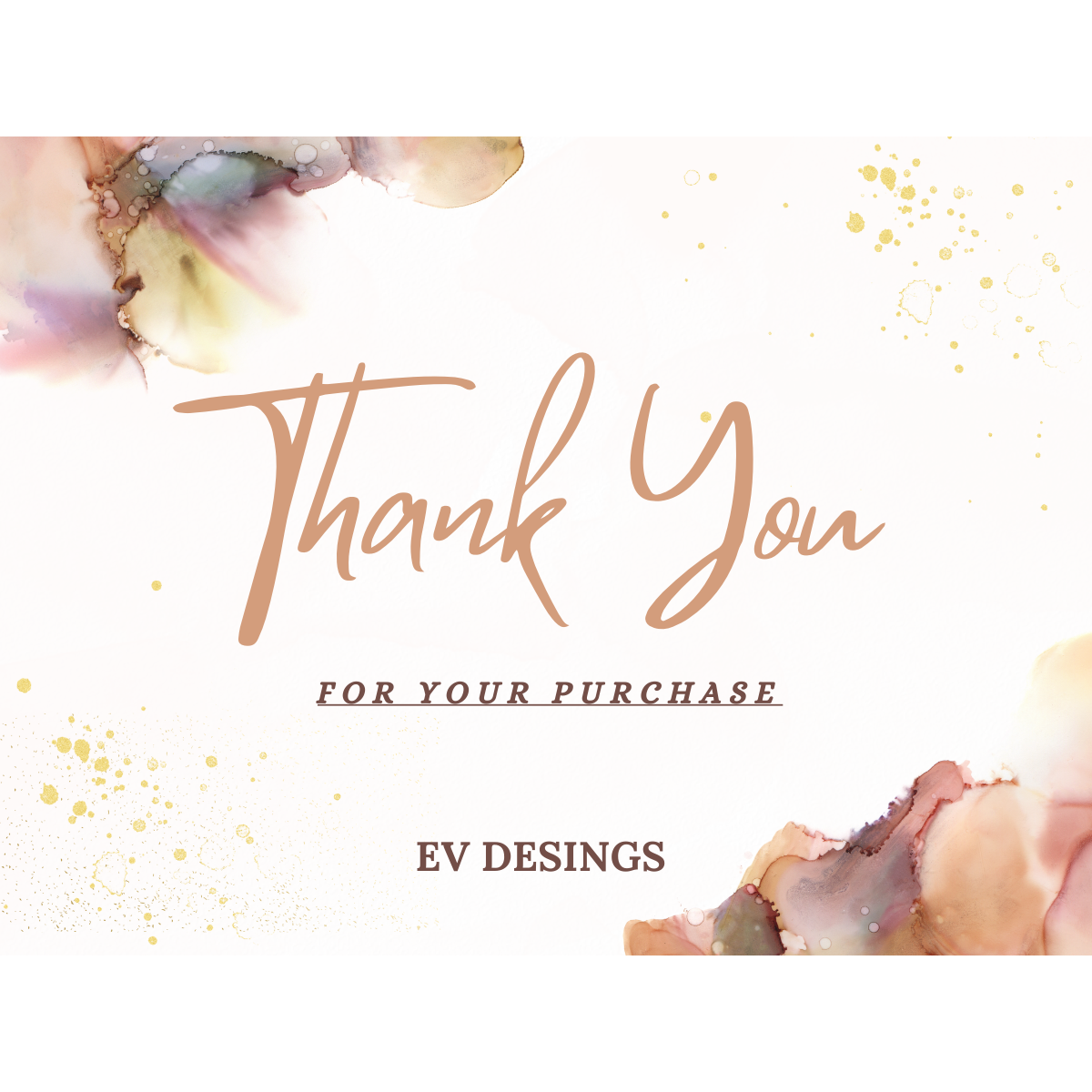 Thank you Card