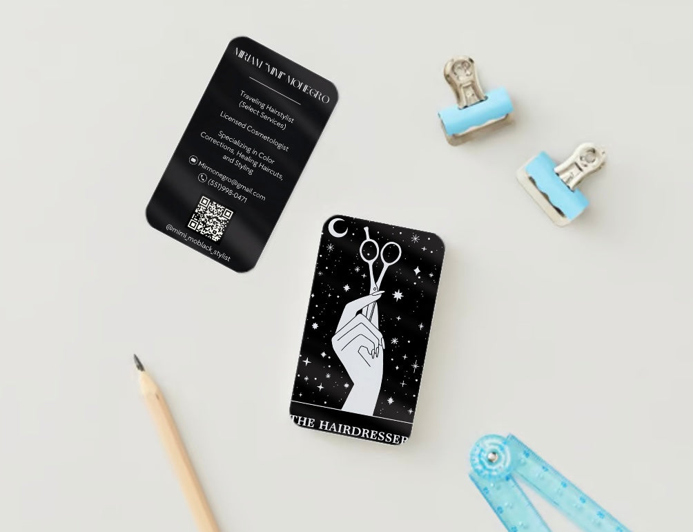 Tarot Size business cards
