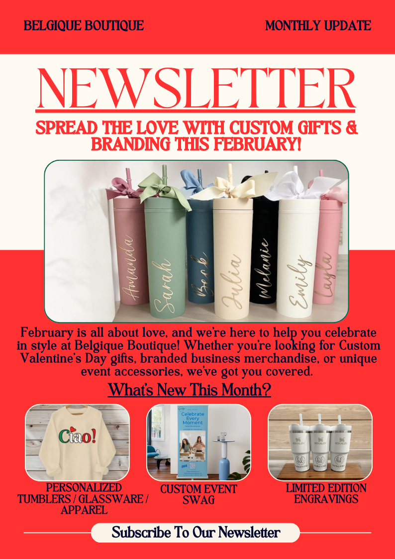 Love is in the Air- and in Every Custom Creation!