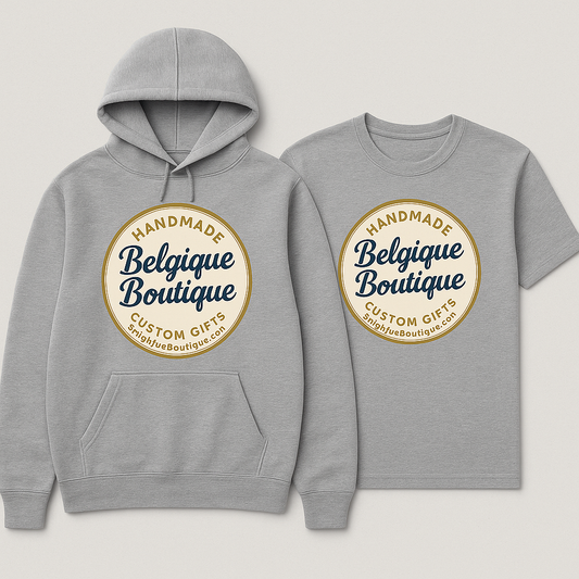 ✅ Mixed Apparel Bundle – 10 Custom T-Shirts + 5 Custom Hoodies