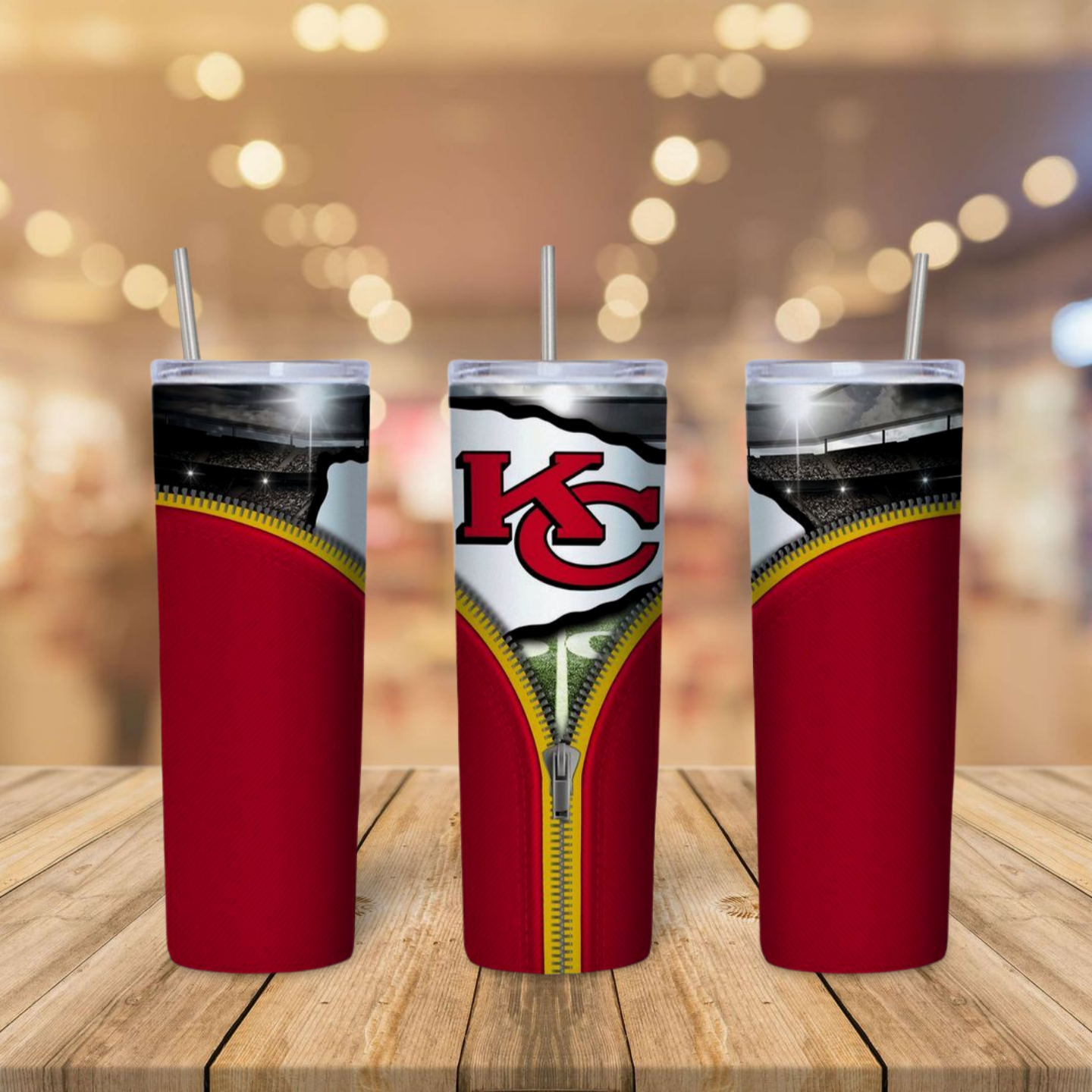 Kansas City Chiefs Themed Tumbler