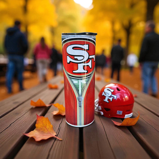 49ers themed tumbler