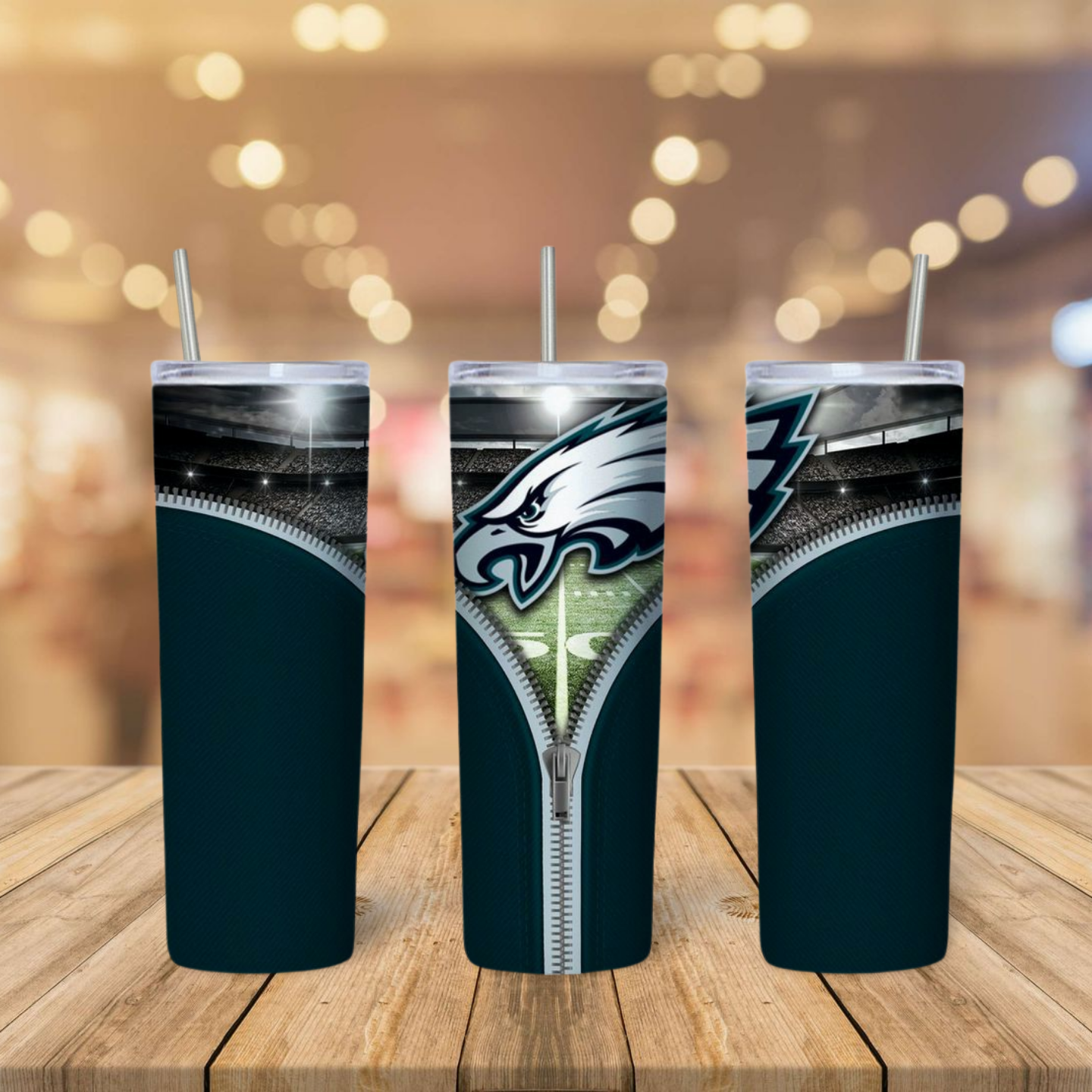Eagles themed tumbler